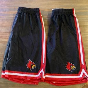 Adidas Youth Louisville Cardinals Basketball Shorts. Youth Large